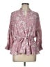 Sweet Rain 100% Polyester Pink 3/4 Sleeve Blouse Size L - photo 1