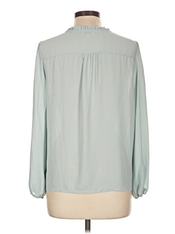 Ann Taylor LOFT Outlet Long Sleeve Blouse (view 2)