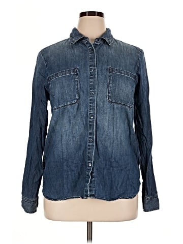 Adriano Goldschmied Long Sleeve Button-Down Shirt (view 1)