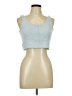 If It Were Me 100% Polyester Blue Tank Top Size L - photo 1