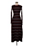 Solid & Striped Stripes Black Casual Dress Size M - photo 1