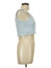 If It Were Me 100% Polyester Blue Tank Top Size L - photo 4