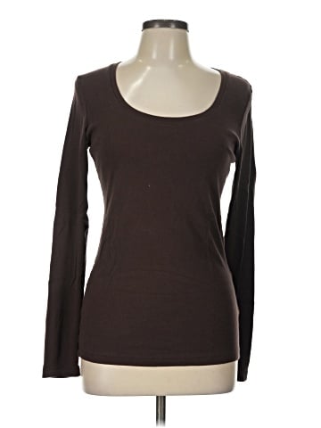 Caslon Long Sleeve T-Shirt (view 1)
