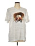 Canvas Gray Short Sleeve Top Size L - photo 1