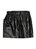 Zara Basic 100% Polyurethane Metallic Black Skort Size S - photo 2