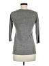 Tresics Gray 3/4 Sleeve Top Size M - photo 2