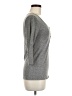 Tresics Gray 3/4 Sleeve Top Size M - photo 4