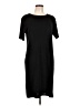 misook Solid Black Casual Dress Size L - photo 1