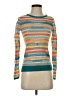 Sparrow Stripes Teal Pullover Sweater Size S - photo 1