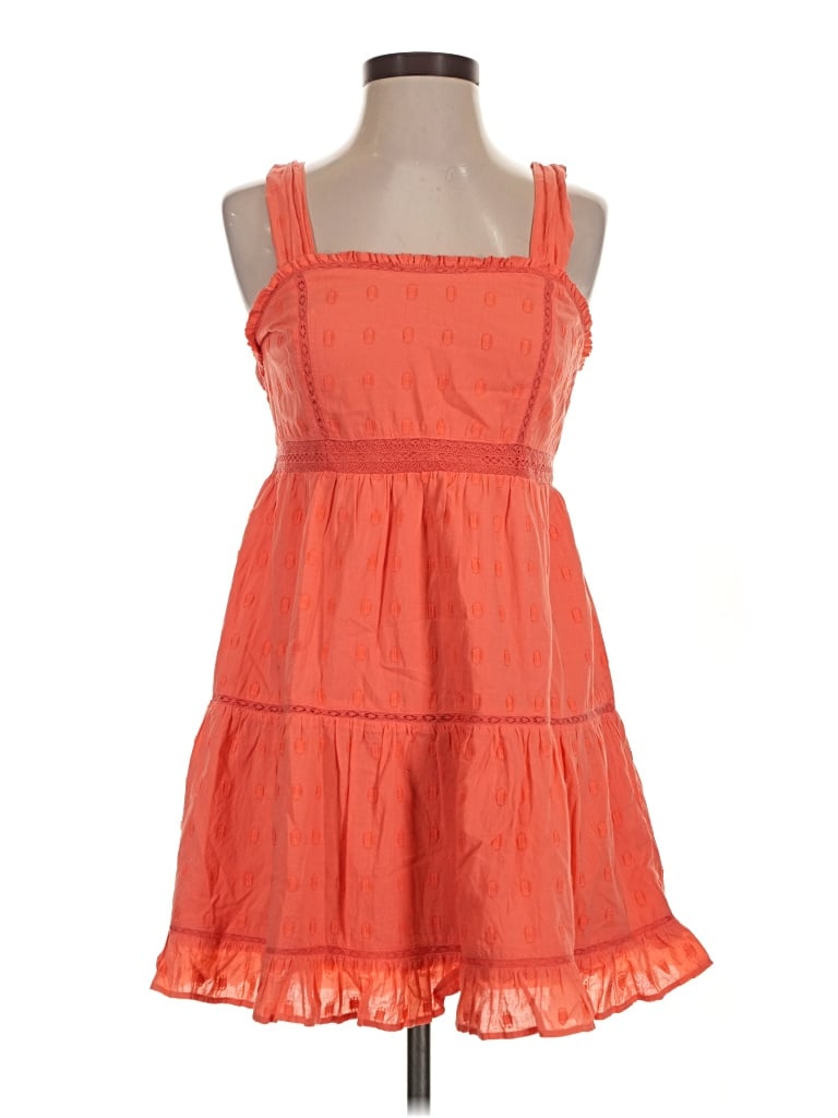 Pre-owned American Eagle Outfitters Casual Dress In Orange