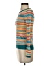 Sparrow Stripes Teal Pullover Sweater Size S - photo 5