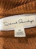 French Laundry Brown Pullover Sweater Size 1X - photo 7