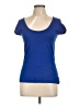 Dolce & Gabbana Blue Short Sleeve Top Size EU (IT) 46 / US 10 - photo 1
