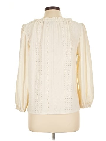 Ann Taylor Factory 3/4 Sleeve Blouse (view 2)
