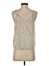 Madewell 100% Lyocell Silver Sleeveless Top Size XS - photo 2