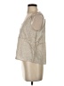 Madewell 100% Lyocell Silver Sleeveless Top Size XS - photo 5