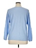 Hallhuber Blue 3/4 Sleeve Top Size XL - photo 2
