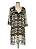 Kenar 100% Polyester Gray Casual Dress Size L - photo 1