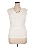 T Tahari Ivory Sleeveless Top Size XL - photo 1