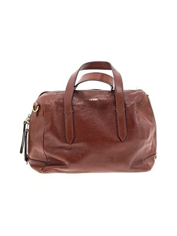 Fossil Leather Satchel (view 1)