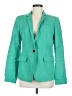 J.Crew 100% Polyester Green Blazer Size 8 - photo 1