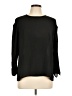 DKNY Black Long Sleeve Blouse Size L - photo 1