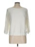 Belford 100% Pima Cotton Ivory Pullover Sweater Size L - photo 1