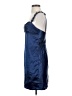 Unbranded 100% Polyester Blue Cocktail Dress Size 0 - photo 5
