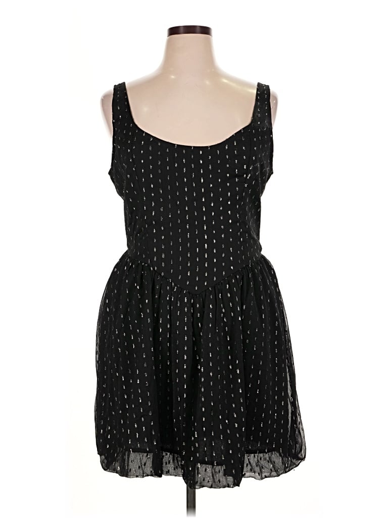 Pre-owned American Eagle Outfitters Casual Dress In Black