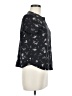 Pilcro Black Short Sleeve Blouse Size M - photo 4