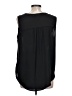 Merona 100% Polyester Black Sleeveless Blouse Size L - photo 2