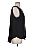 Merona 100% Polyester Black Sleeveless Blouse Size L - photo 4