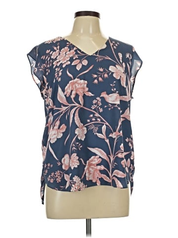 Ann Taylor LOFT Short Sleeve Blouse (view 1)