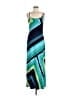 Cache Graphic Blue Casual Dress Size M - photo 1