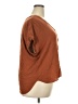 Orvis 100% Rayon Brown Short Sleeve Blouse Size XXL - photo 4