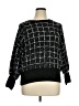 Karl Lagerfeld Paris Tweed Black Pullover Sweater Size XL - photo 1