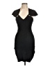Zara Solid Black Cocktail Dress Size L - photo 1
