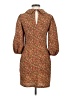Code x Mode Paisley Brown Casual Dress Size XS - photo 2