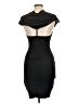 Zara Solid Black Cocktail Dress Size L - photo 2