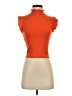 Zara Orange Short Sleeve Turtleneck Size S - photo 1