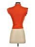 Zara Orange Short Sleeve Turtleneck Size S - photo 2