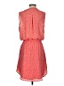 Gap 100% Polyester Print Orange Casual Dress Size S (tall) - photo 2