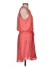 Gap 100% Polyester Print Orange Casual Dress Size S (tall) - photo 4