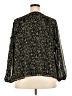 1.State 100% Polyester Black Long Sleeve Blouse Size 2X - photo 2