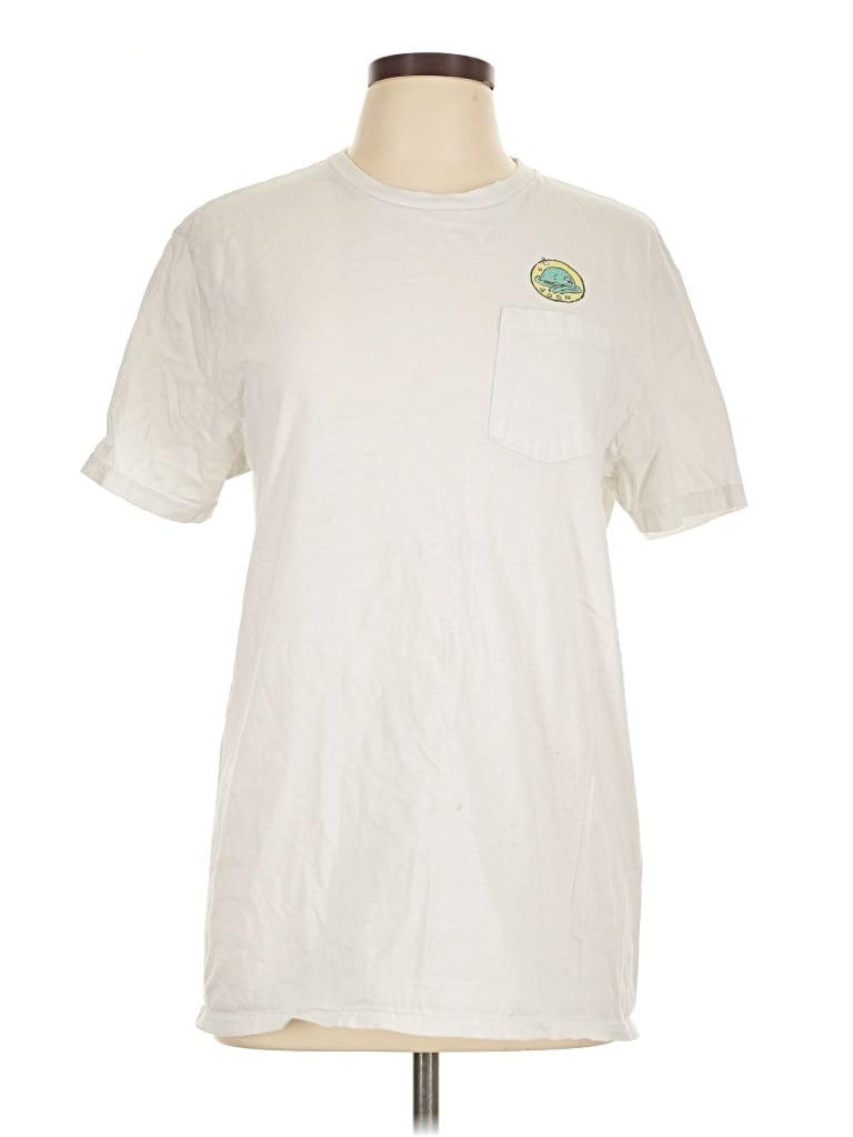 Pre-owned Assorted Brands Short Sleeve T-shirt In Ivory