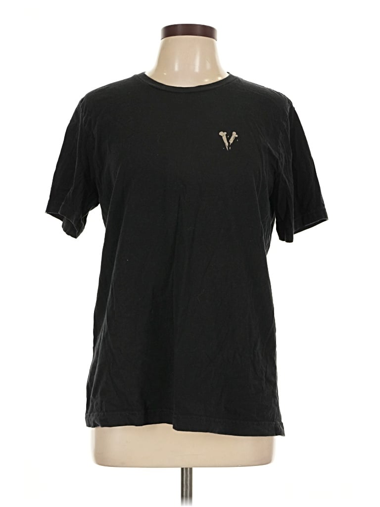 Pre-owned Assorted Brands Short Sleeve T-shirt In Black