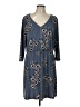 Maurices Blue Casual Dress Size L - photo 1