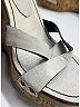Miu Miu 100% Leather Silver Wedges Size EU 37 - photo 3