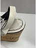 Miu Miu 100% Leather Silver Wedges Size EU 37 - photo 4