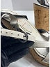 Miu Miu 100% Leather Silver Wedges Size EU 37 - photo 8